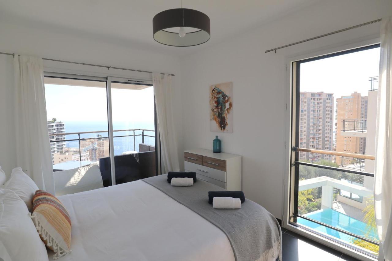 Luxurious Apartments Monaco&Seaview, Infinitypool&Parking Beausoleil Exterior foto